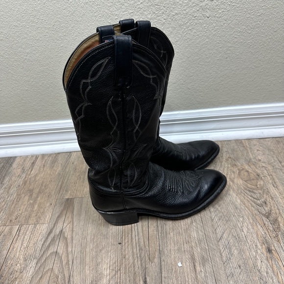 Dan Post Western cowboy boots black - Picture 3 of 7